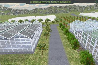 温室番茄有效生长技术虚拟仿真实训软件